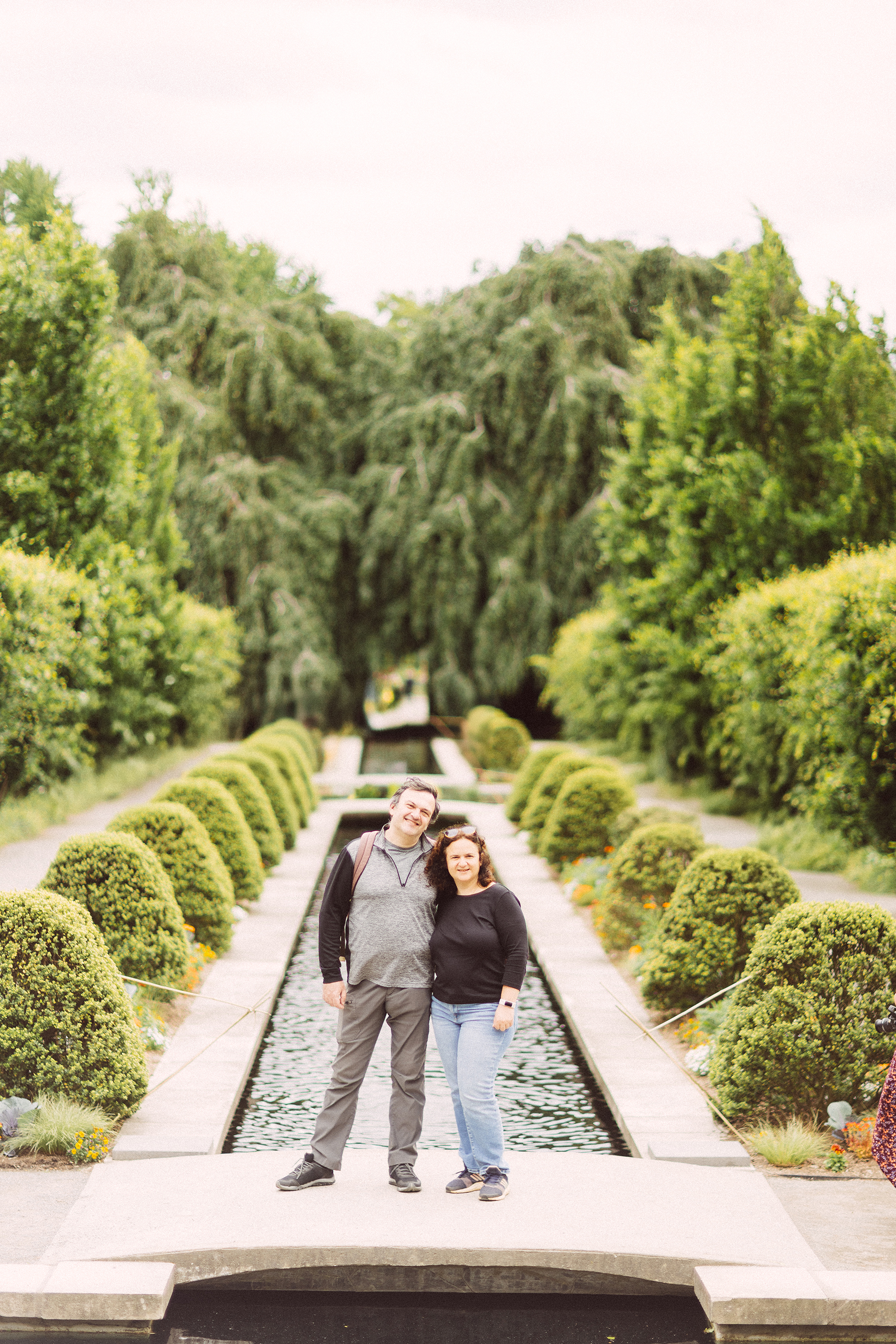 Couple on Garden Path