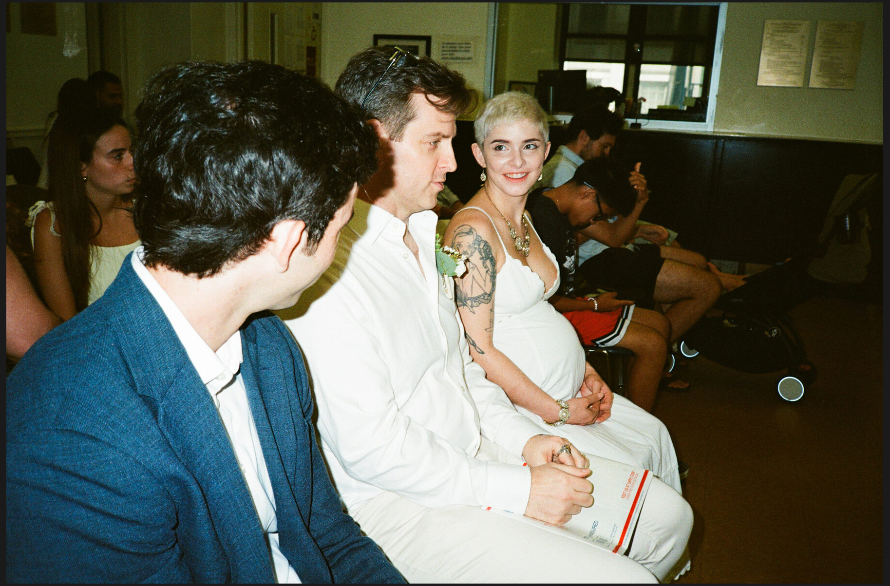 Olli and Geoffrey wedding, captured on film by Lana Dubkova, favorite photo